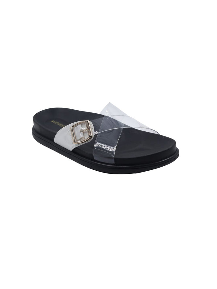 Kaye White Flats