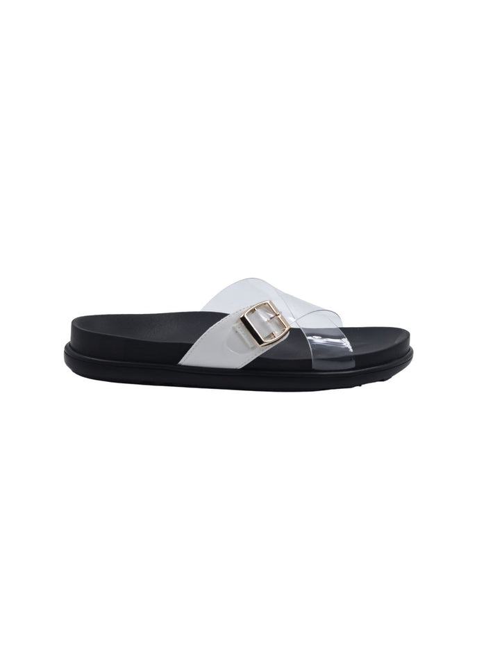 Kaye White Flats
