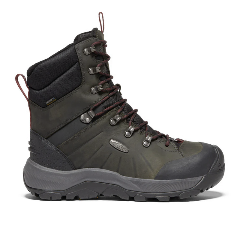 Keen Revel IV High Polar Boot (Men) - Magnet/Red Carpet Boots - Winter - High Boot - The Heel Shoe Fitters