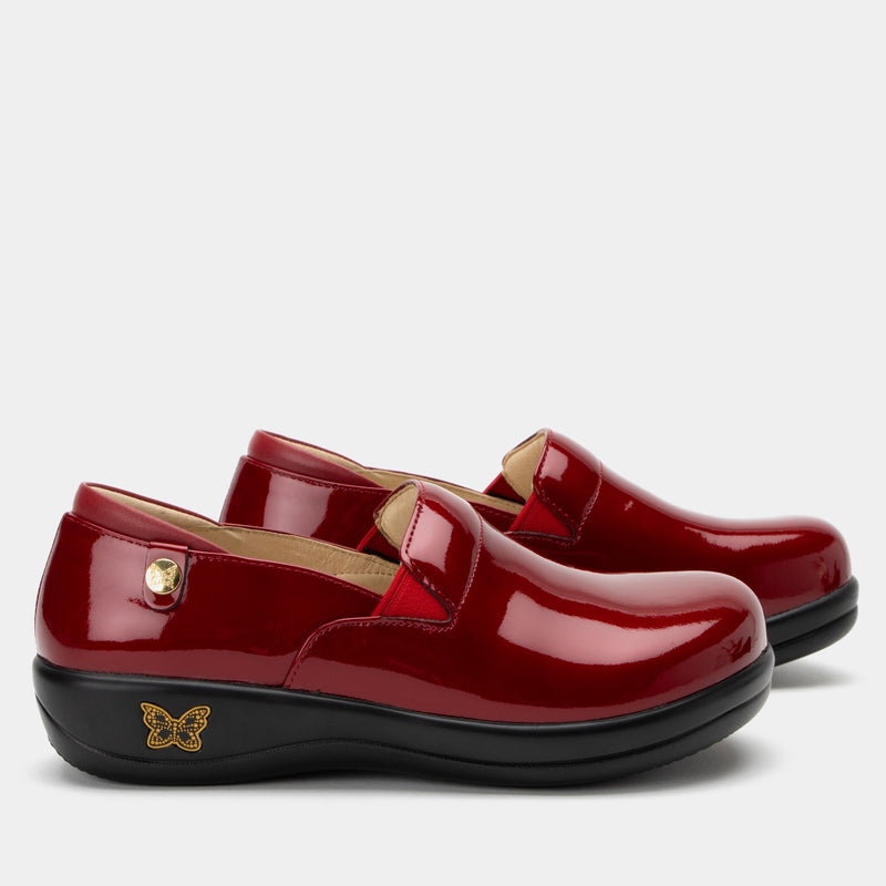 Keli Cherry Bomb Patent Professional Shoe | Alegria Shoes