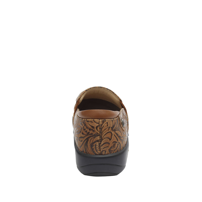 Keli Embossible Tawny slip on style shoe with career casual outsole - KEL-7606_S4