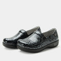 Keli Embroider Me Pewter Shoe | Alegria Shoes