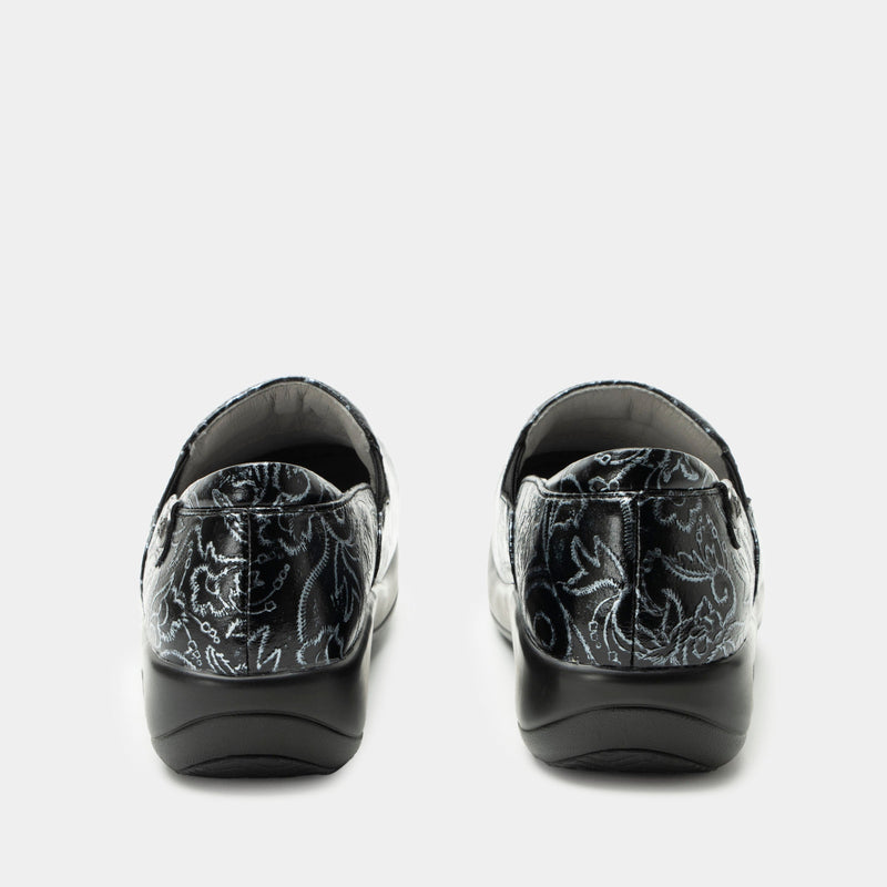 Keli Embroider Me Pewter Shoe | Alegria Shoes