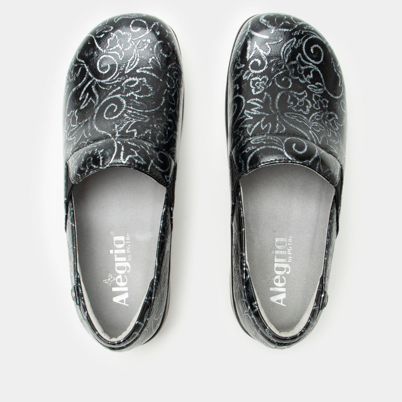 Keli Embroider Me Pewter Shoe | Alegria Shoes