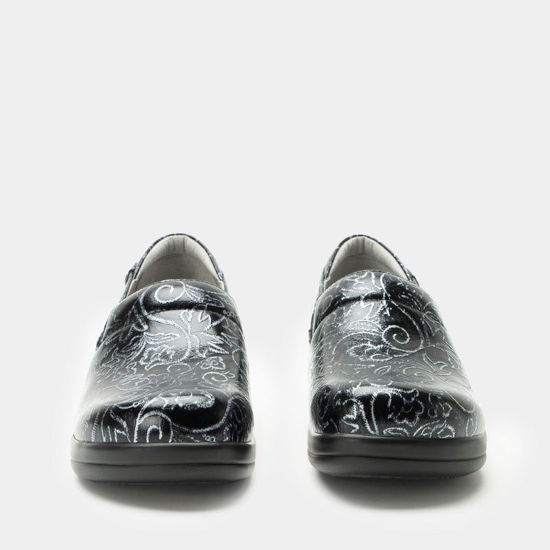 Keli Embroider Me Pewter Shoe | Alegria Shoes