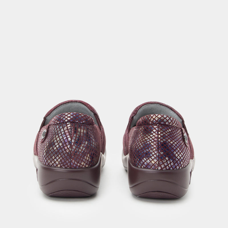 Keli Glimmer Burgundy Shoe