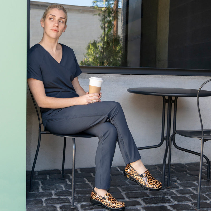 Keli Leopard Shoe | Alegria Shoes