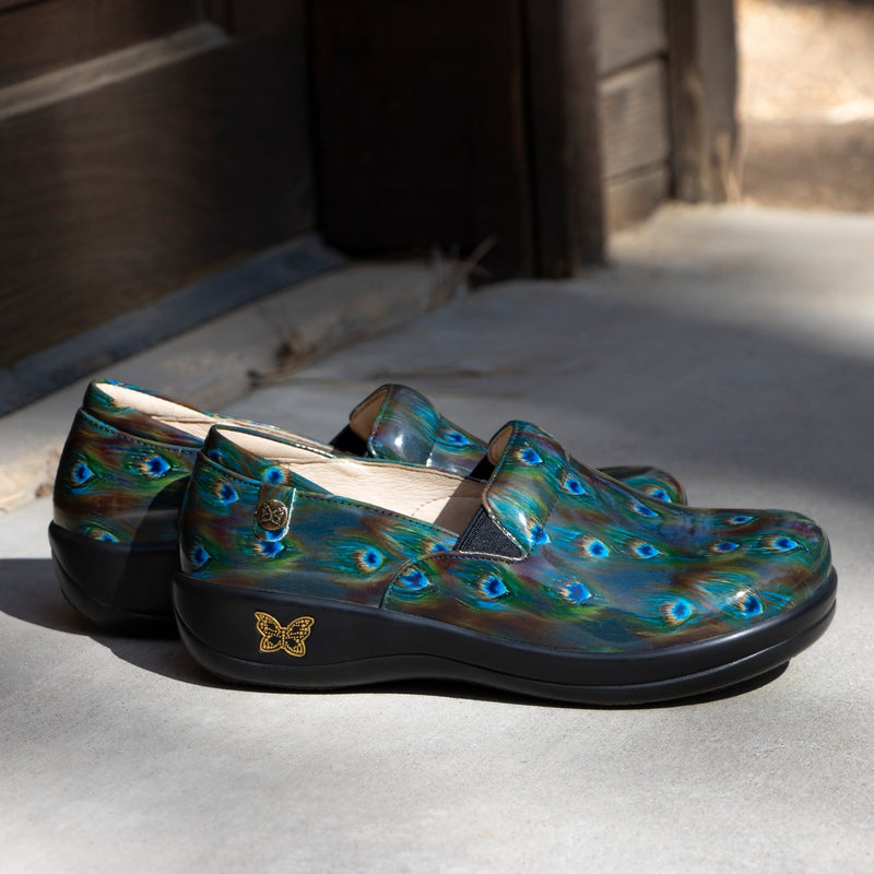 Keli Peacock Shoe | Alegria Shoes