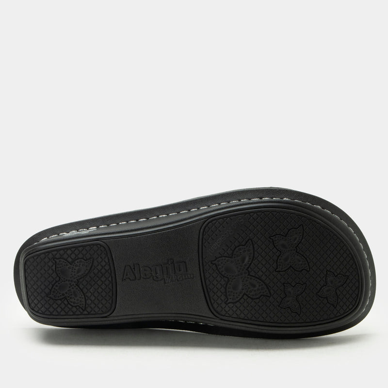 Kelsi Black Sapphire Sandal | Alegria Shoes