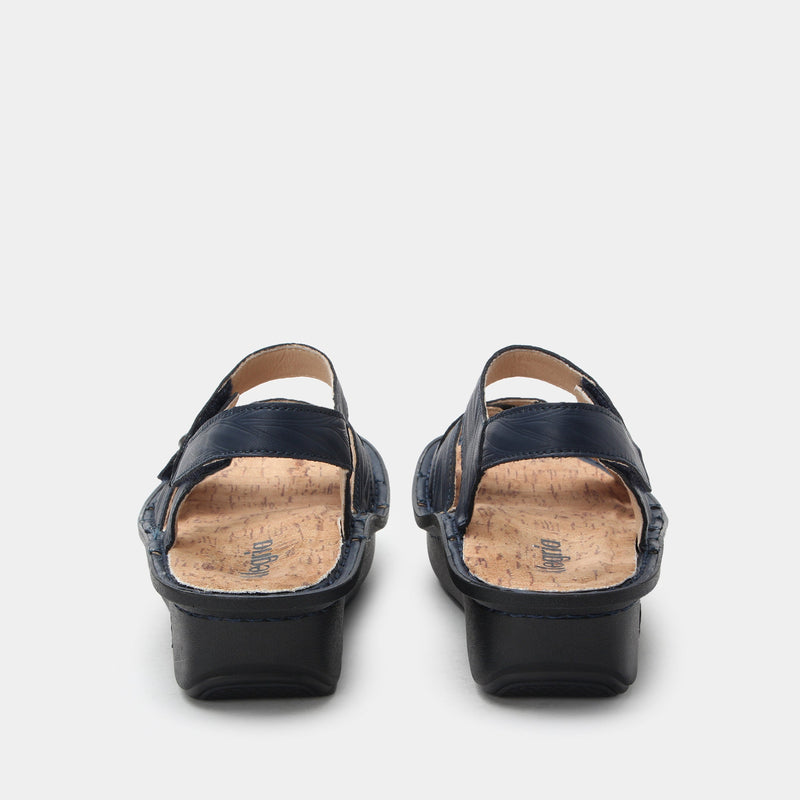 Kelsi Fondly Navy Sandal | Alegria Shoes