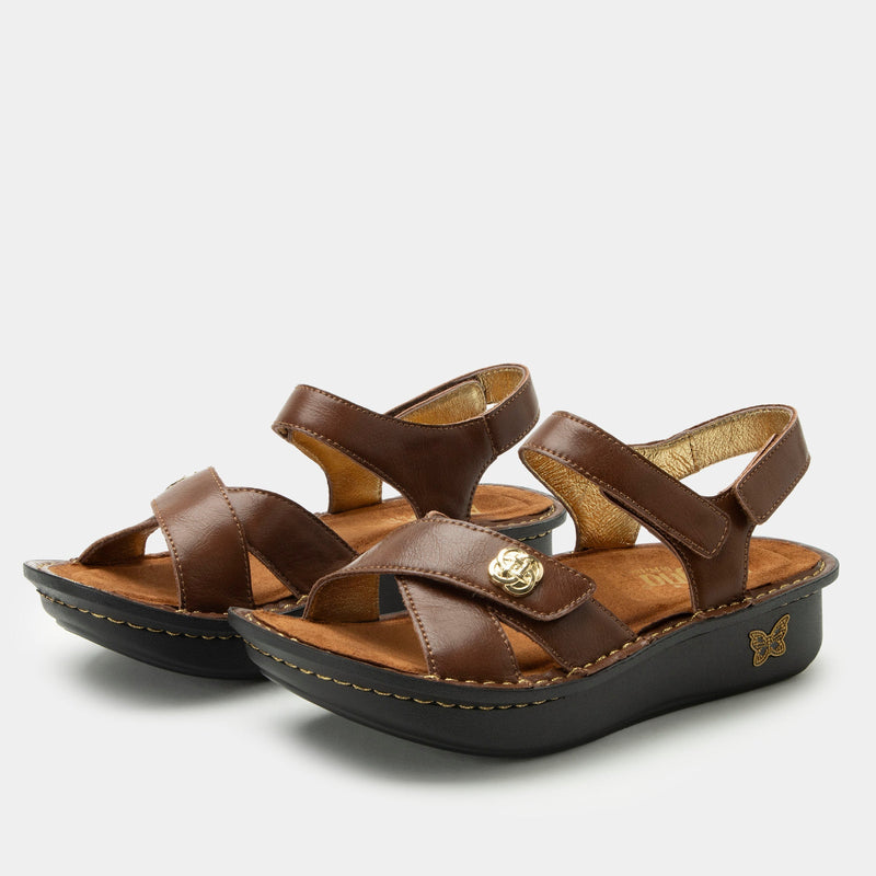 Kelsi Marrone Sandal | Alegria Shoes