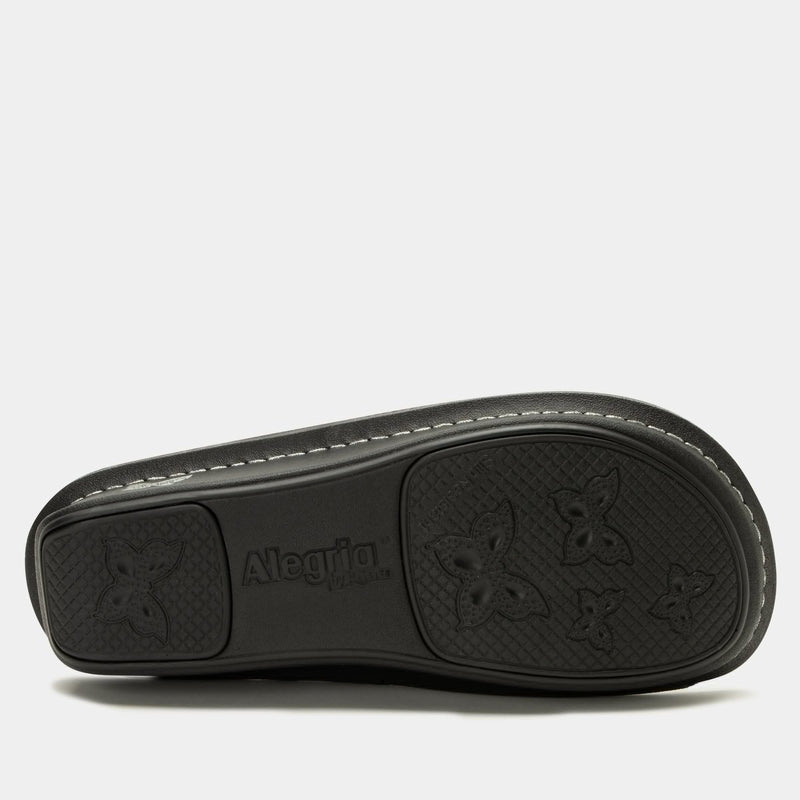 Kennedi Twinkle Black Sandal | Alegria Shoes