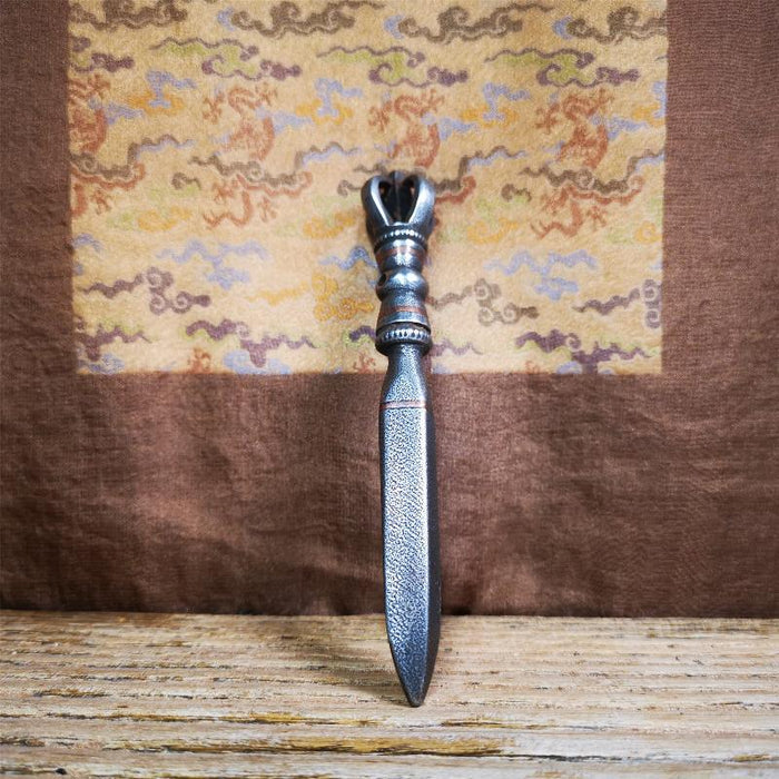 Kila Phurba - 5.1" - Tibetan Buddhist art, detailed view