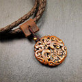 Kirtimukha Amulet 1.0" - Tibetan Buddhist amulet, view 8