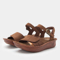 Klementine Pecan Sandal | Alegria Shoes