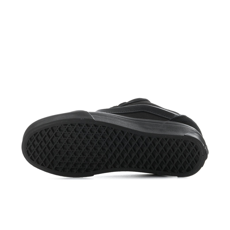 Women's Knu Skool sneakers with textured rubber outsole, dark triple black