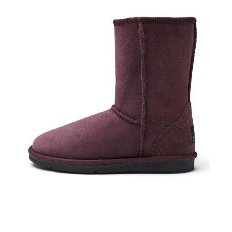 Koalabi Classic Short Boot (Women) - Raisin Boots - Fashion - Mid Boot - The Heel Shoe Fitters