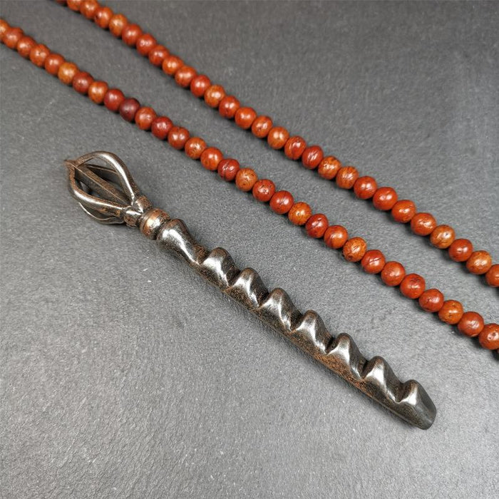 Ladder Amulet 53" - Tibetan Buddhist amulet, view 6