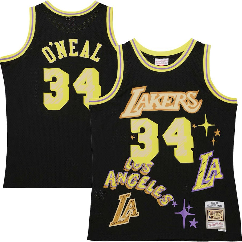LAKERS SIDEWALK SKETCH JERSEY