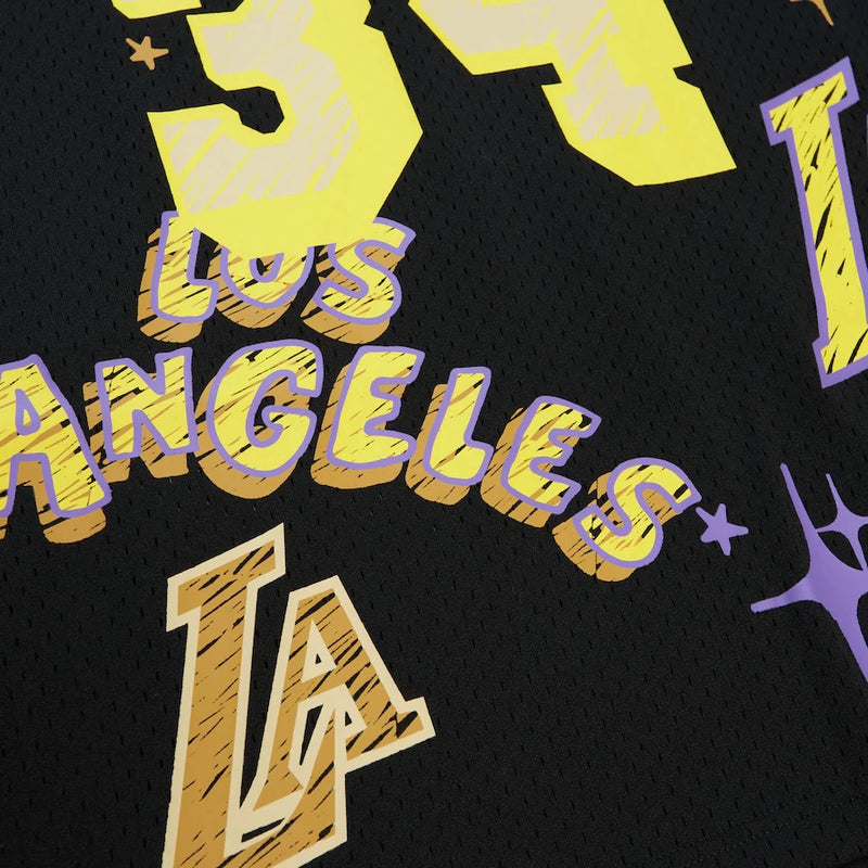 LAKERS SIDEWALK SKETCH JERSEY