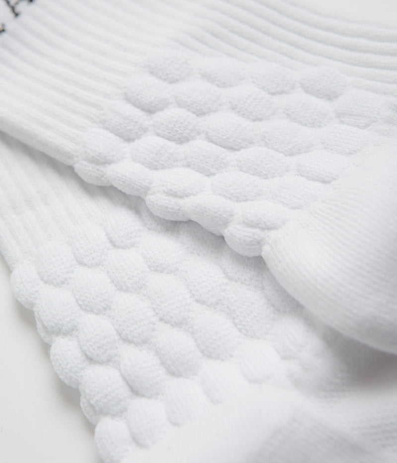 Last Resort AB Bubble Socks in White and Black