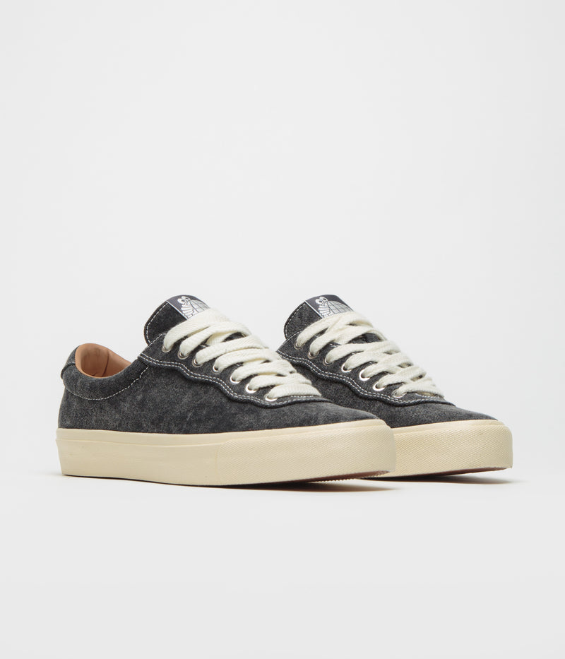 Last Resort AB VM001 Canvas Shoes in Washed Black and White