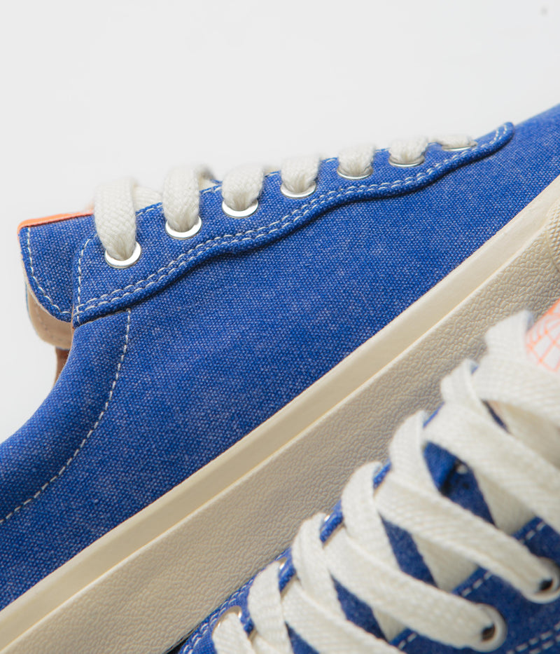 Last Resort AB VM001 Canvas Shoes in Washed Royal Blue and White