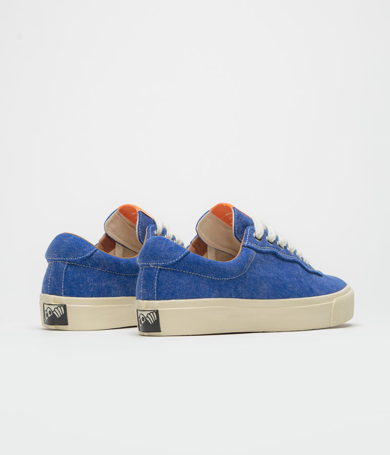 Last Resort AB VM001 Canvas Shoes in Washed Royal Blue and White