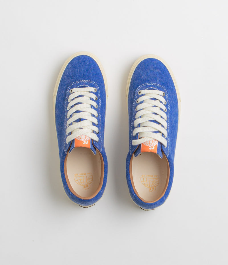 Last Resort AB VM001 Canvas Shoes in Washed Royal Blue and White