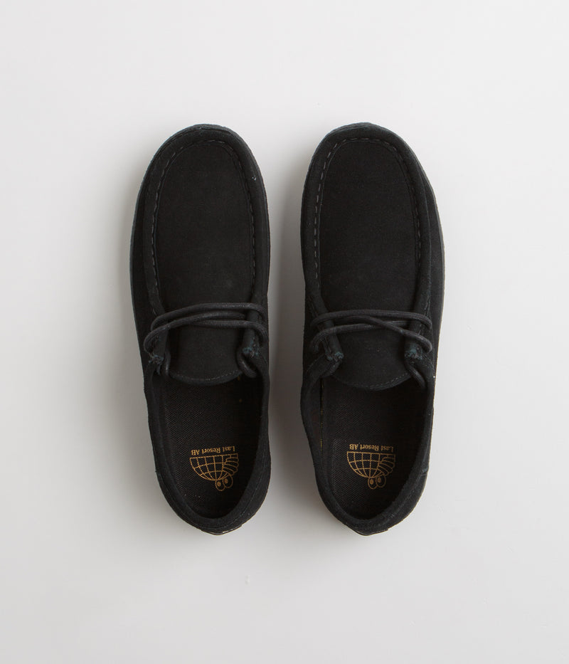 Last Resort AB VM006 Moc Shoes in Black and Black