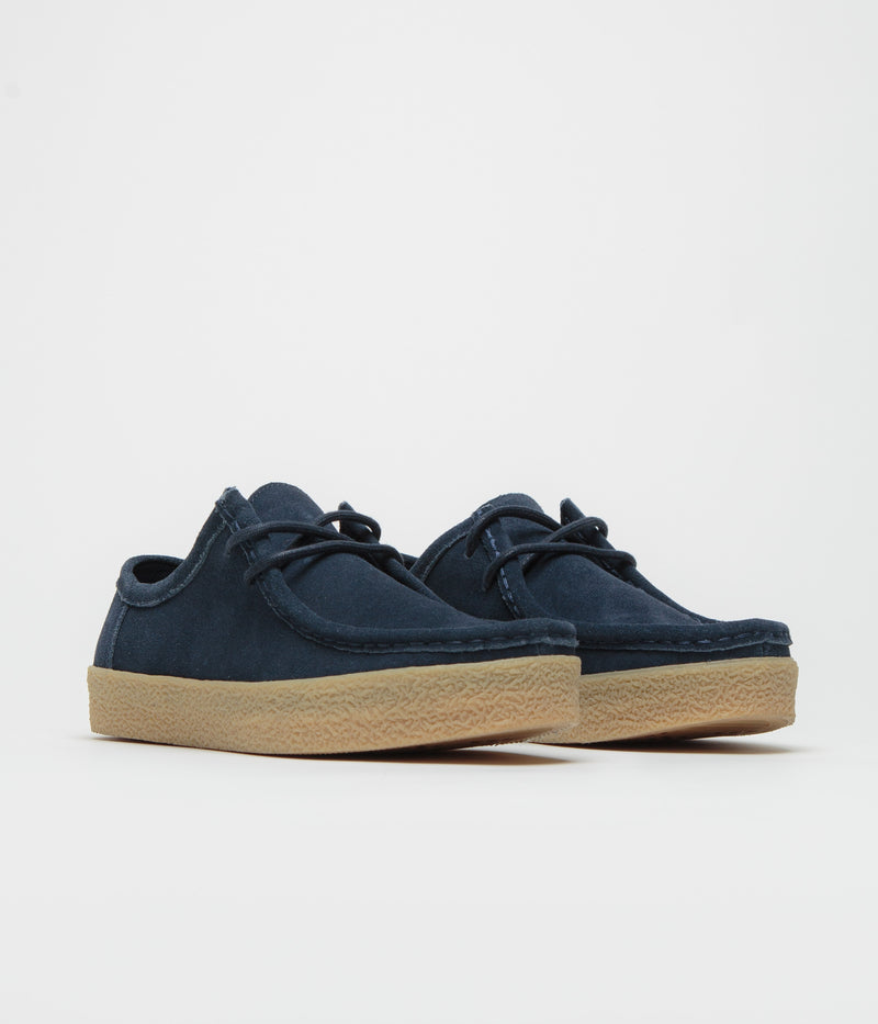 Last Resort AB VM006 Moc Shoes in Dark Navy and Gum