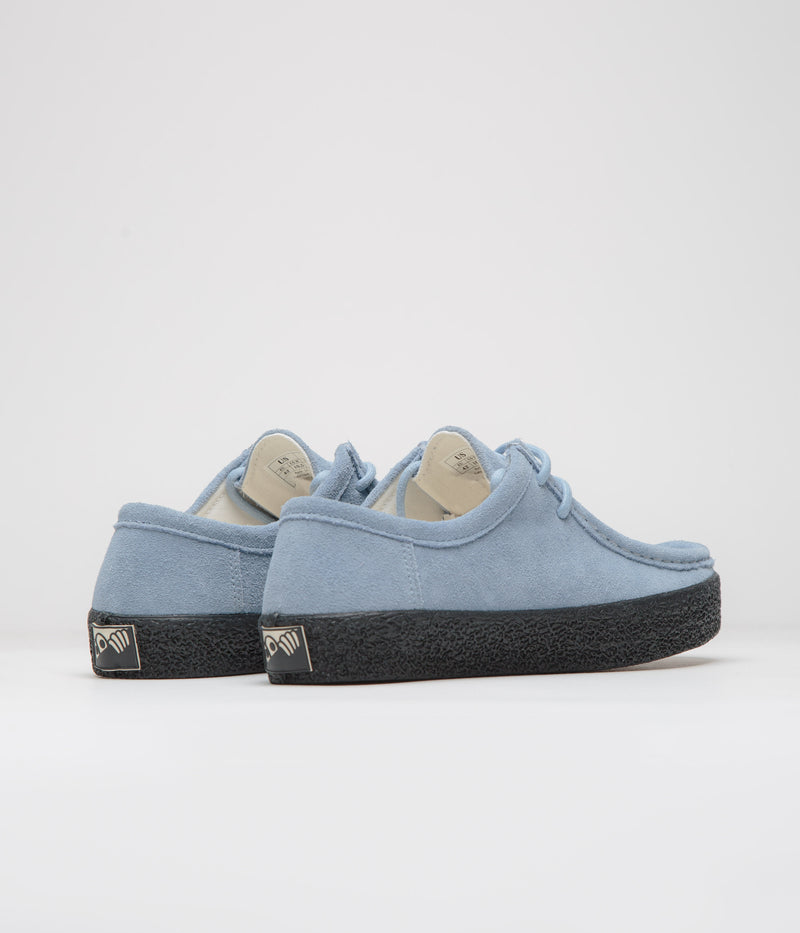 Last Resort AB VM006 Moc Shoes in Dusty Blue and Black