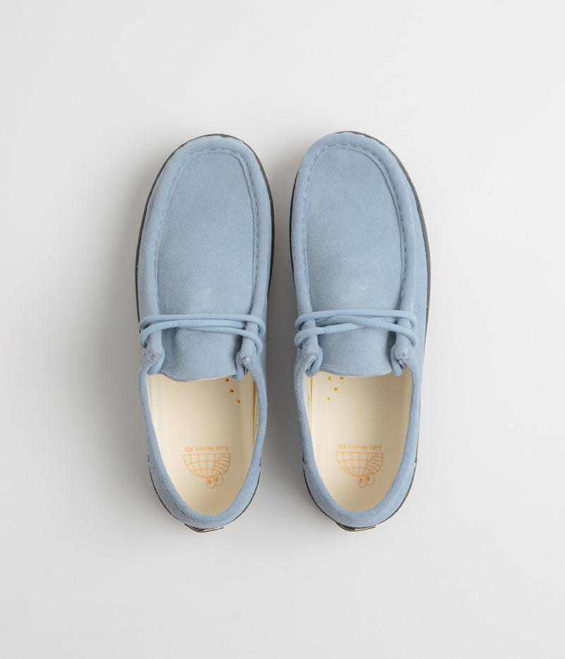 Last Resort AB VM006 Moc Shoes in Dusty Blue and Black