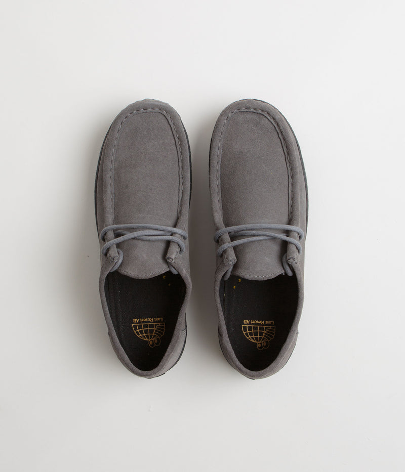 Last Resort AB VM006 Moc Shoes in Steel Grey and Black