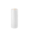 LED Pillar Candle 20cm - Nordic White Podfurniture