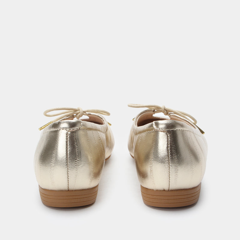 Leilah Gold Shoe | Alegria Shoes