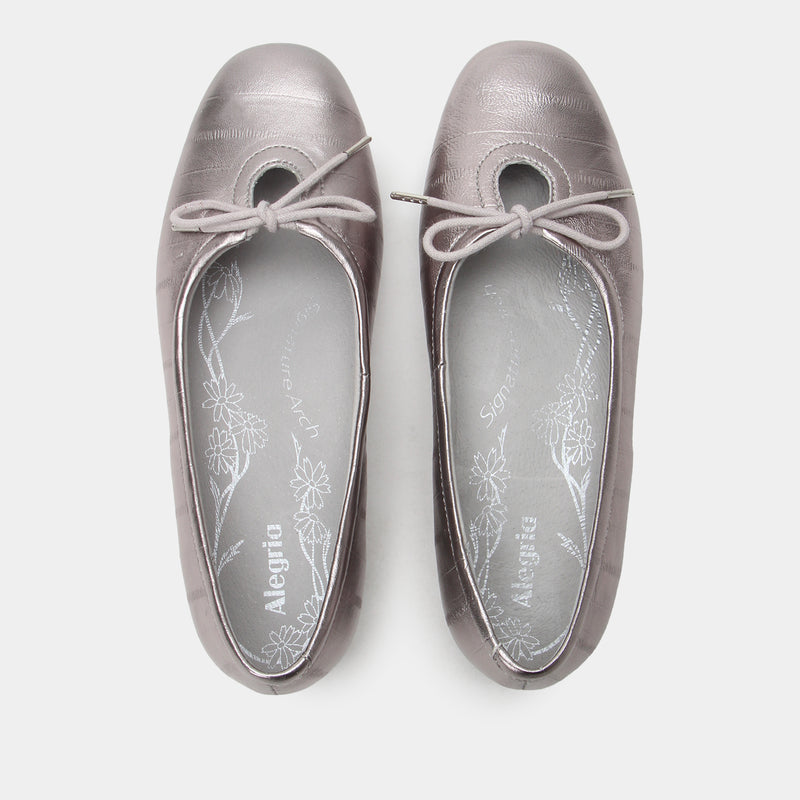 Leilah Platinum Shoe | Alegria Shoes