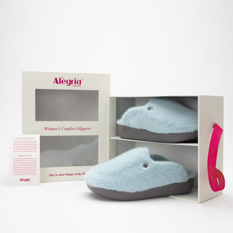Leisurelee Aqua vegan shearling slipper - LEI-7951_S7