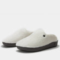 Leisurelee 2 White Slipper | Alegria Shoes