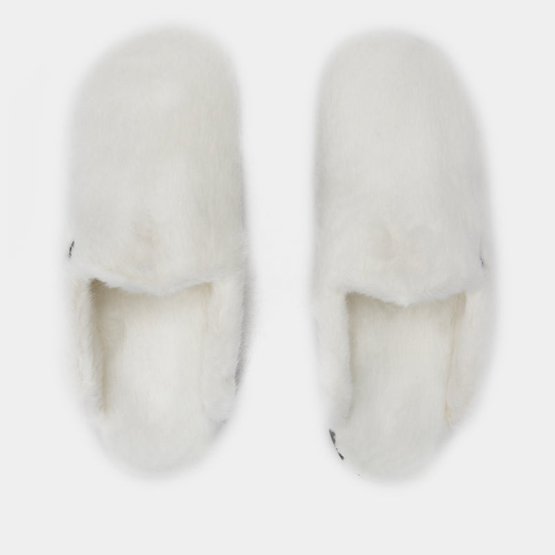 Leisurelee 2 White Slipper | Alegria Shoes