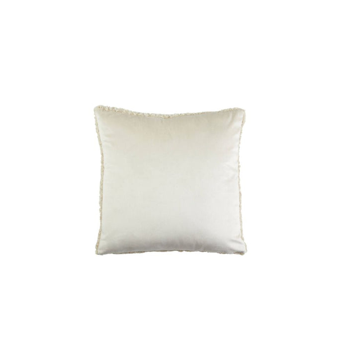 Lia Square Beige Cushion