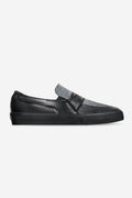 Black Liaizon slip-on with stingray textured strap and chunky sole