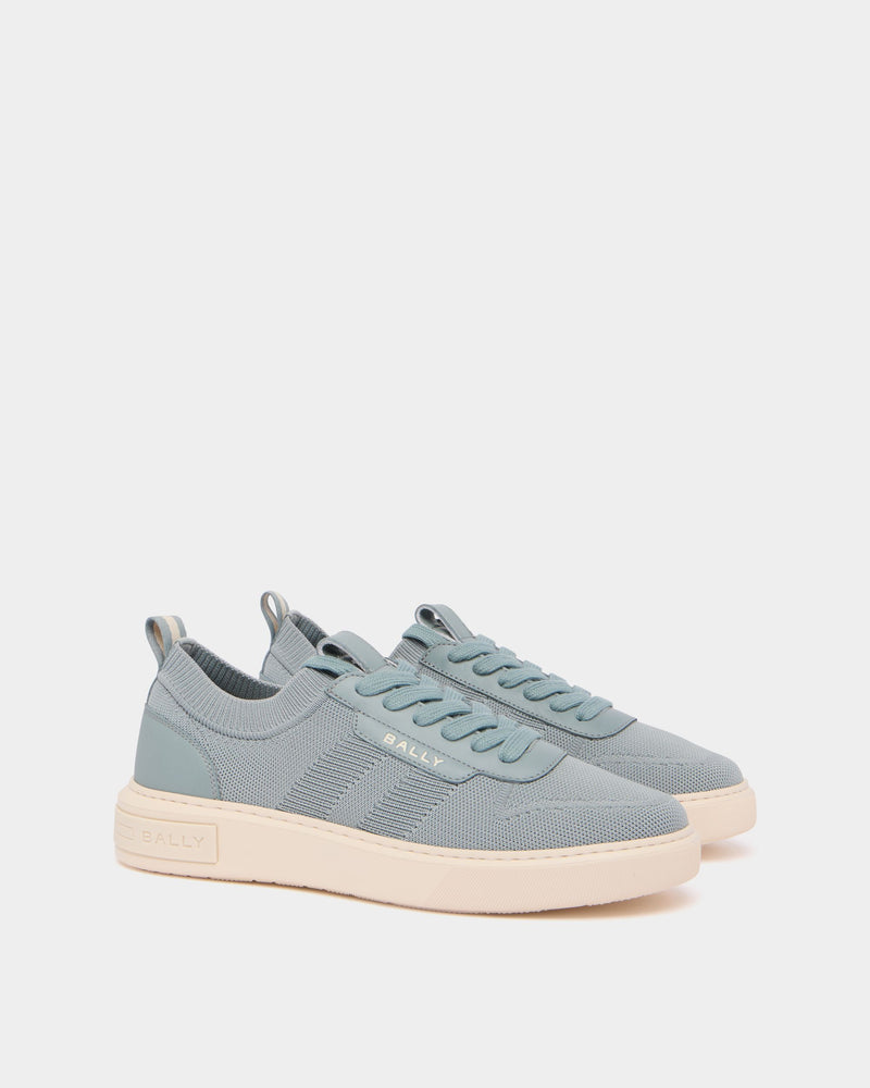 Lift Sneaker in Light Blue Fabric