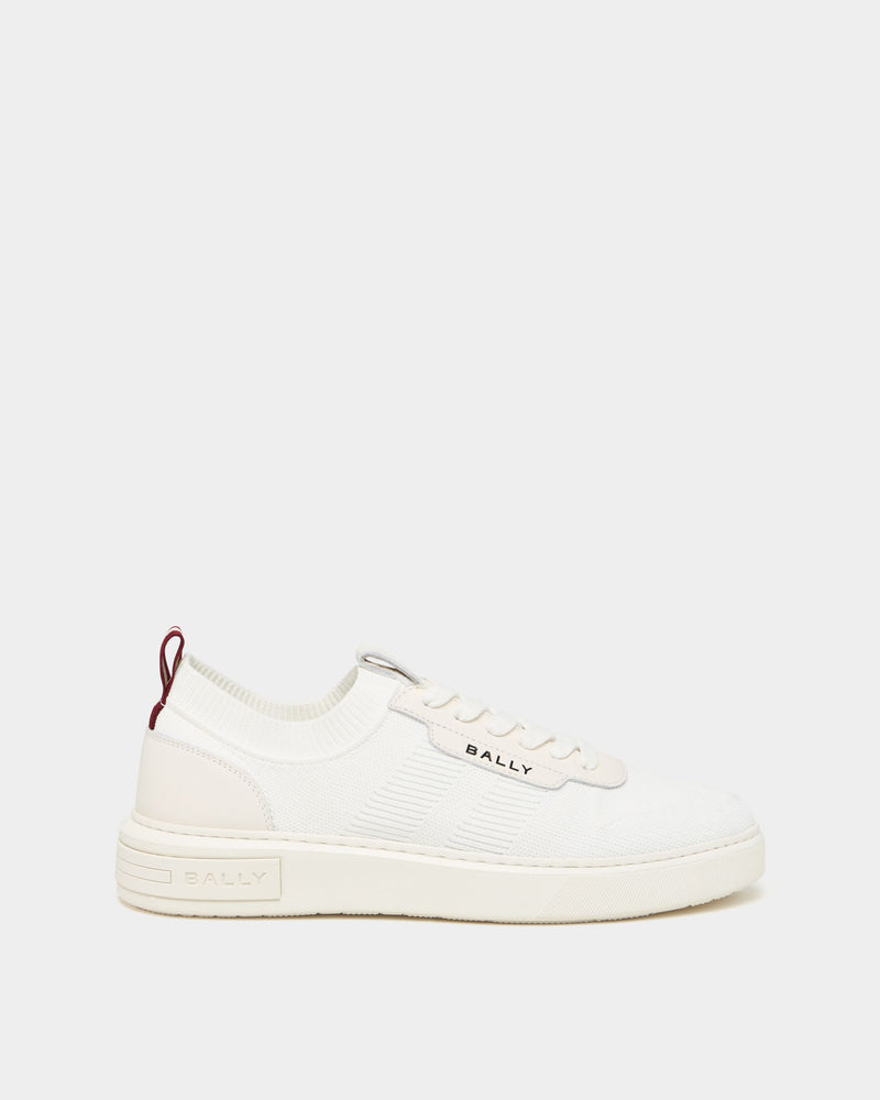 Lift Sneaker in White Fabric