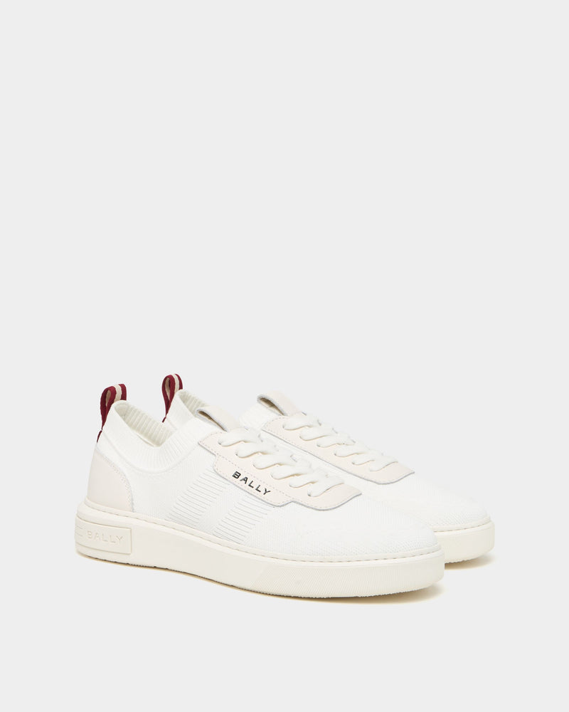 Lift Sneaker in White Fabric