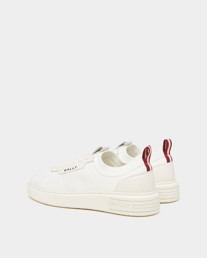 Lift Sneaker in White Fabric