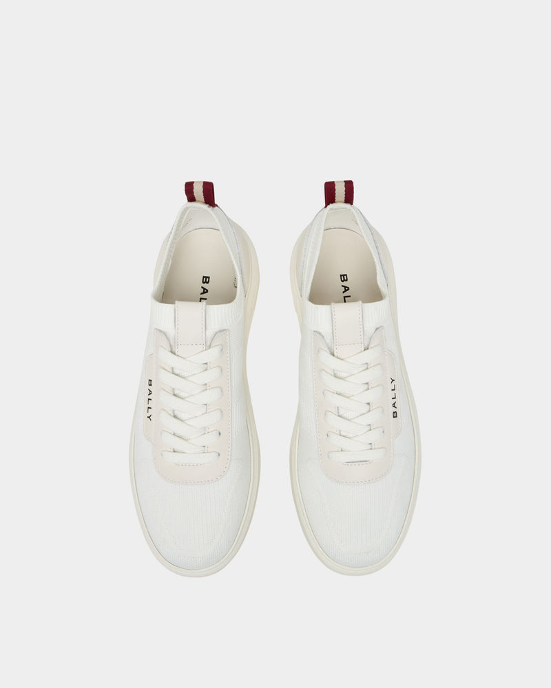 Lift Sneaker in White Fabric