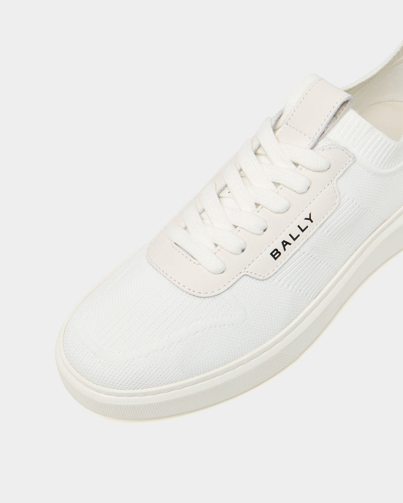 Lift Sneaker in White Fabric