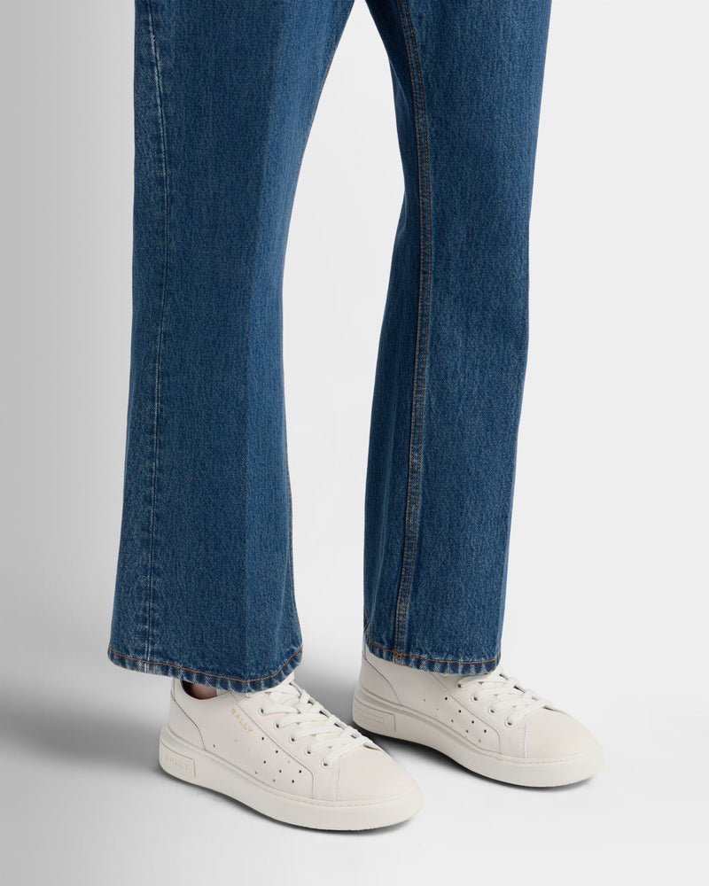 Lift Sneaker in White Leather