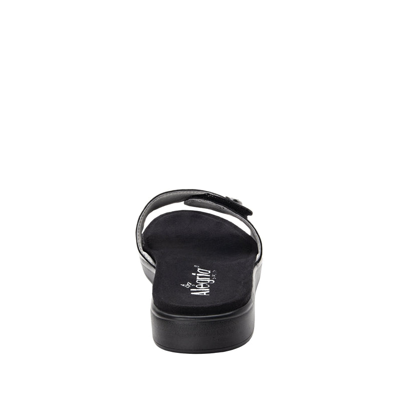 Lilie Black Sandal | Alegria Shoes